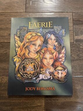 Faerie Art Book by Jody Bergsma - Colorful Fairy Illustration Cover